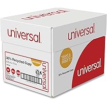 即日発送‼️ホワイトフレア20パック Amazon.com: Universal 30% Recycled Copy Paper, 92 Bright, 20